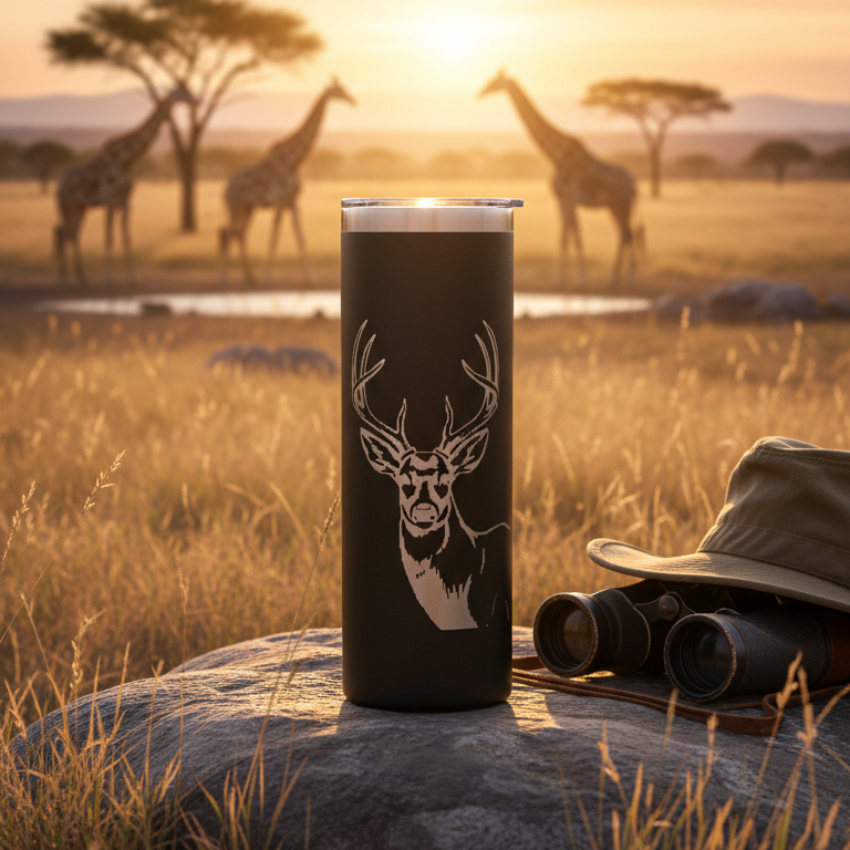 Customizable TAKBOK - Double Wall Stainless Steel 590ml Tumbler