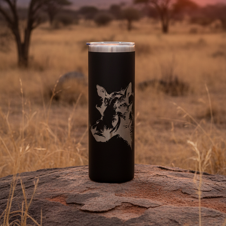 VLAKVARK - Double Wall Stainless Steel 590ml Tumbler