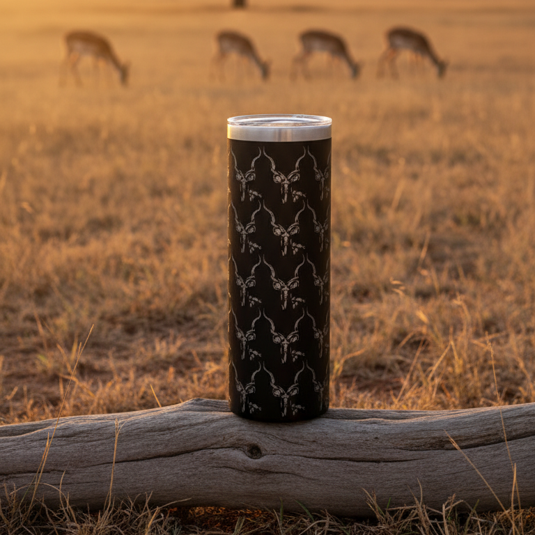 Wrap-Around KUDU - Double Wall Stainless Steel 590ml Tumbler