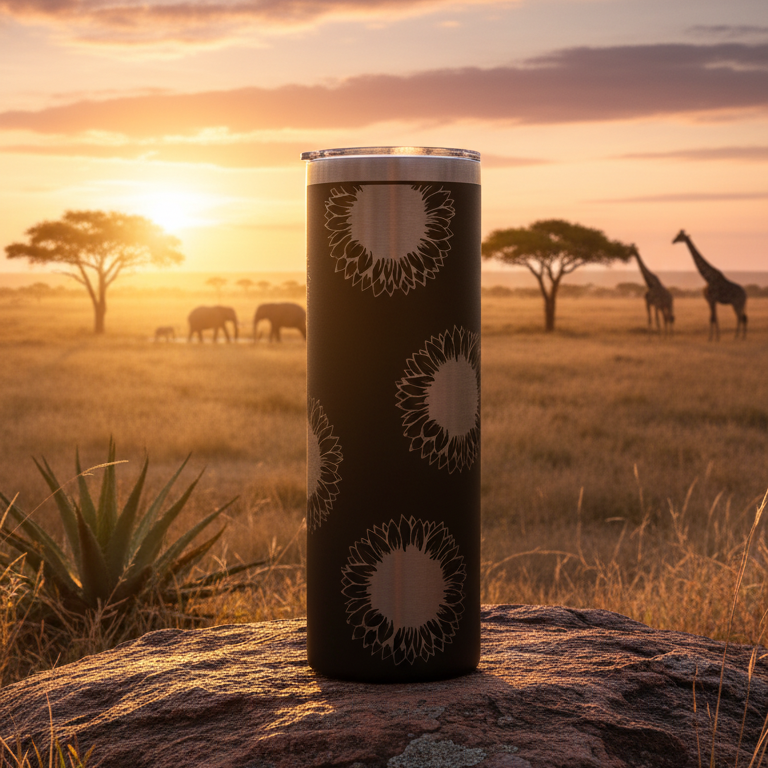 Wrap-around SONNEBLOM - Double Wall Stainless Steel 590ml Tumbler