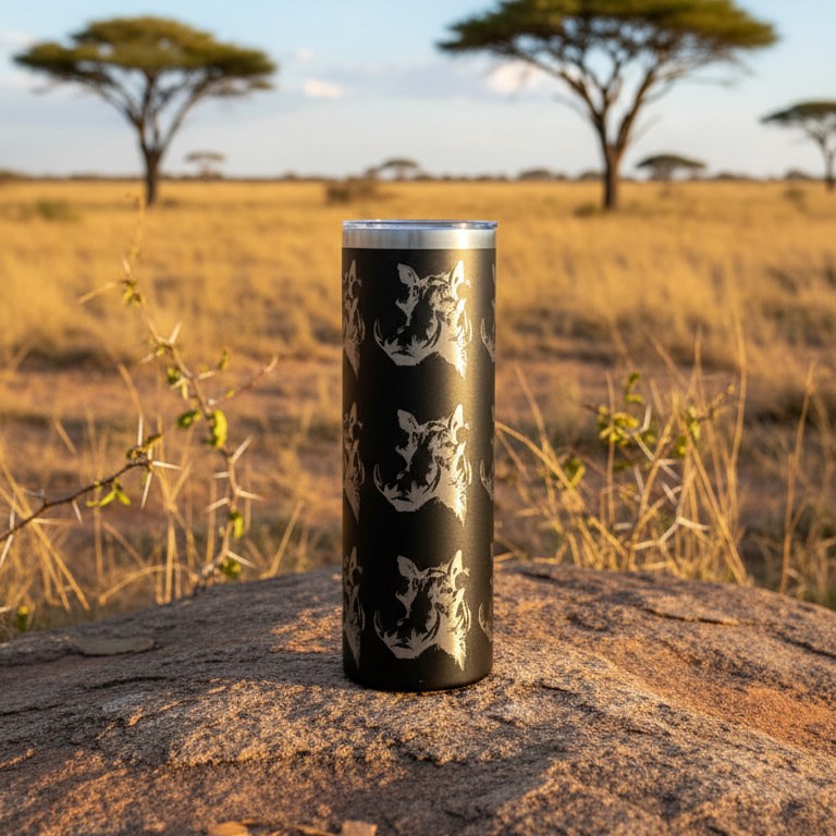 Wrap-Around VLAKVARK - Double Wall Stainless Steel 590ml Tumbler